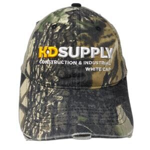 HD Supply Construction & Industrial White Cap Trucker Hat Multi One Size Camo